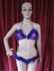 B33 Feather Drag Costume Dance Bikini M for $99