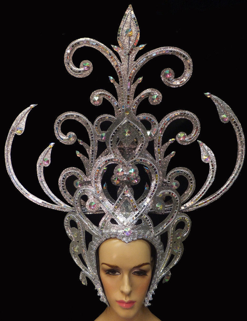 Da NeeNa H032 Goddess Drag Queen Cabaret Showgirl Peagent Dance Headdress