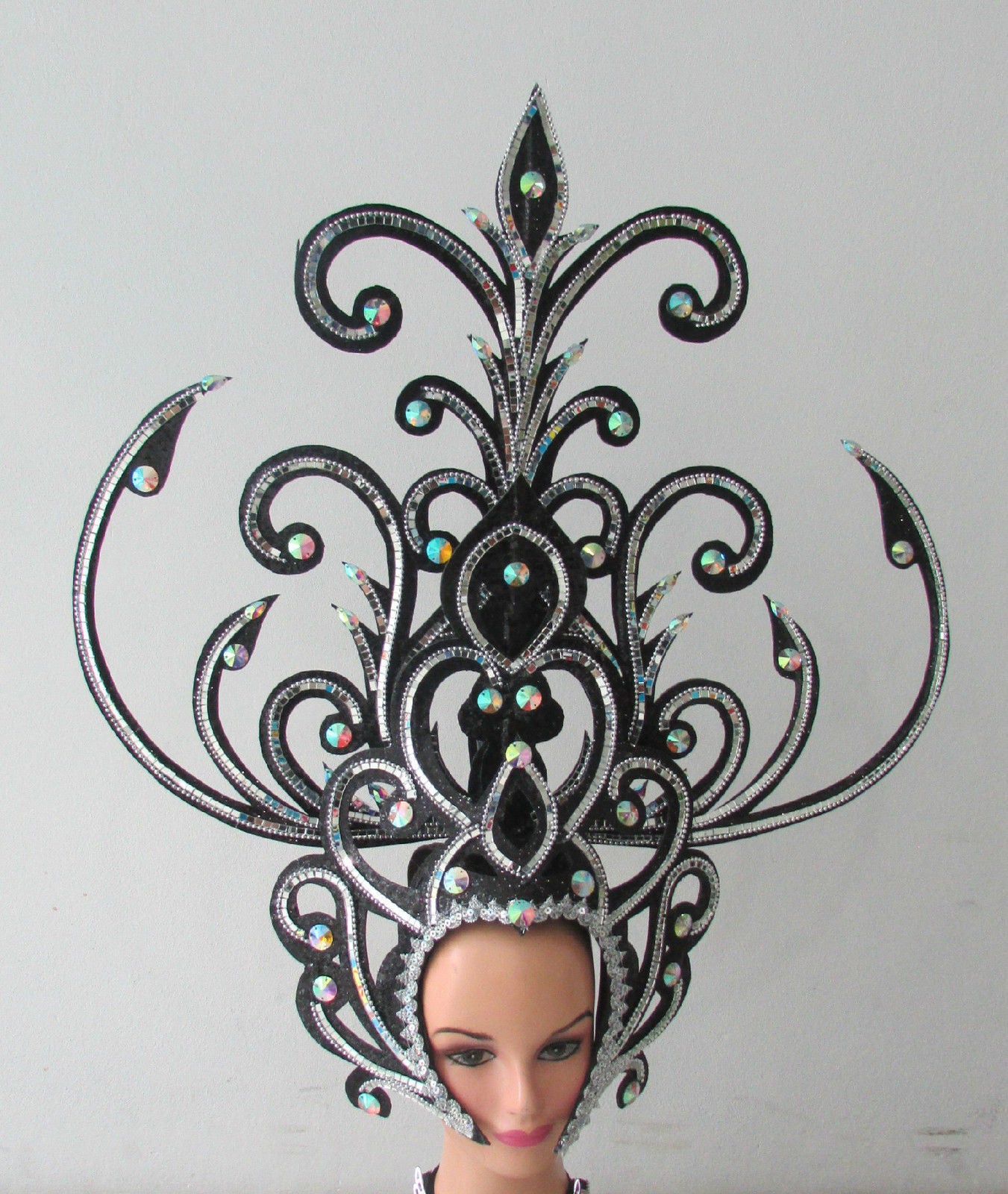 Da NeeNa H032 Goddess Drag Queen Cabaret Showgirl Peagent Dance Headdress