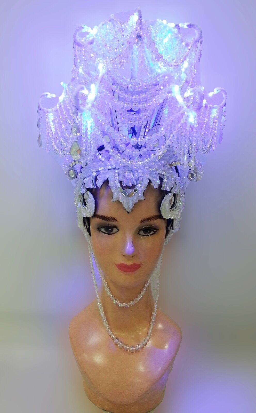 Da NeeNa H166 Light Crystal Chandelier Lamp Ballet Headdress Crown Tiara