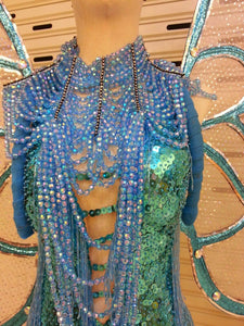 Da NeeNa C525 Grand Butterfly Wings Princess Headdress Angel Wings Costume Set