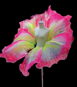 Da NeeNa B032N Cabaret Vegas Showgirl Rose Gigantic Flower Petal Belt