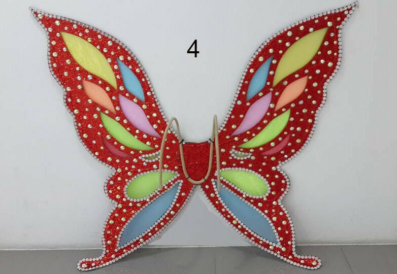 Da NeeNa B042 Showgirl Vegas Samba Butterfly Wings Fairly Wings