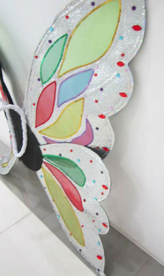 Da NeeNa B042 Showgirl Vegas Samba Butterfly Wings Fairly Wings