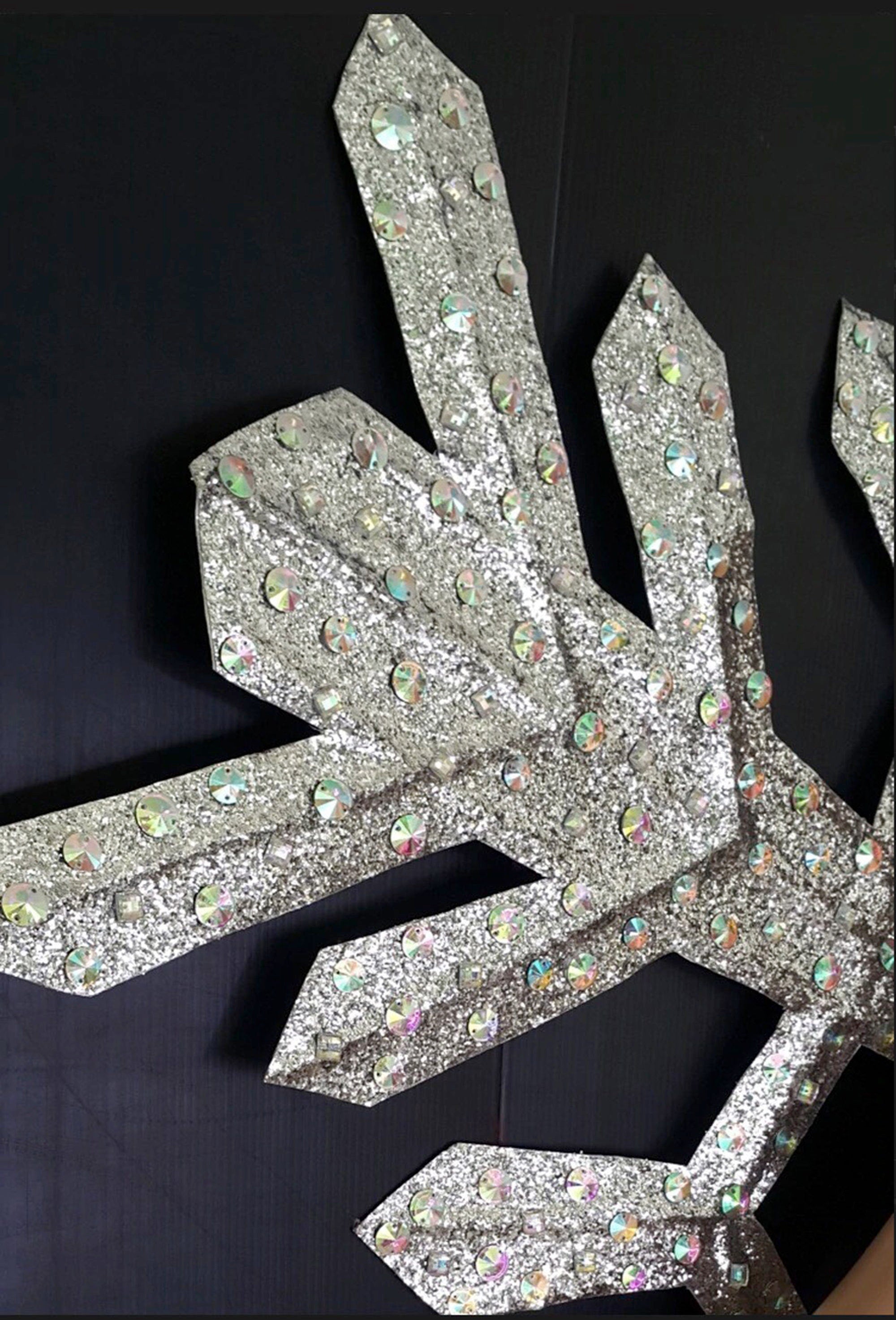 Da NeeNa B941 Snowflake Angel Queen Dance Samba Pageant Vegas Crystal One Shoulder Backpack