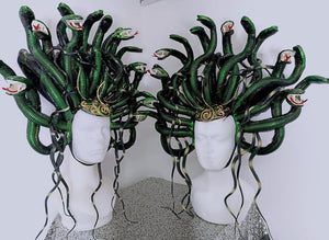 Da NeeNa H866A Snake Naga Cobra Medusa Vegas Cabaret Showgirl Headdress