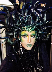 Da NeeNa H866A Snake Naga Cobra Medusa Vegas Cabaret Showgirl Headdress