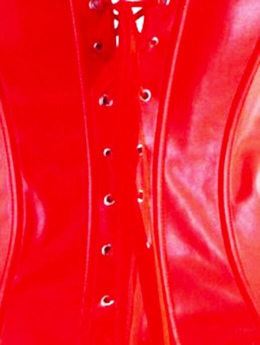 Da NeeNa L044 GAGA Beyonce Inspired Futurelistic Corset Leather Costume XS-XL