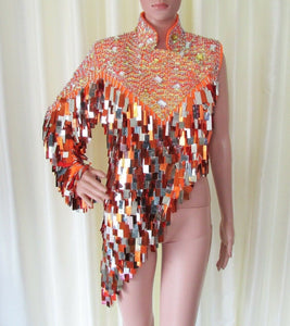 Da NeeNa R2444 (Ready to ship) Sexy Star of Sky Queen Dance Dress(black =S, silver & gold = L)