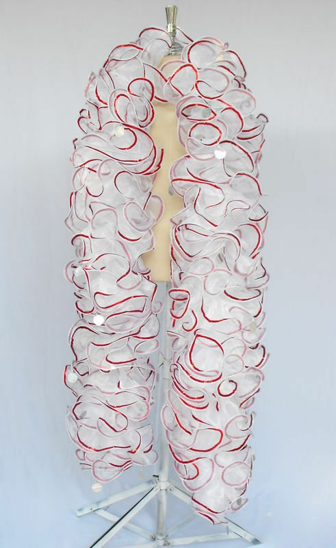 Da NeeNa WR Vegas Showgirl Sequin Trim Showgirl Gigantic Boa