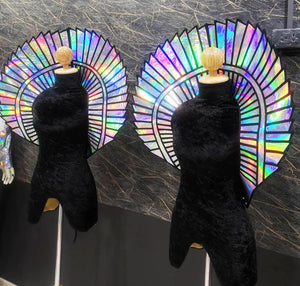 Da NeeNa C1157 Airspace Roman Shiny Lady Gaga Vegas Pageant Costume Set XS-XL