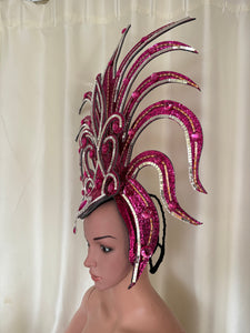 Da NeeNa C710L Spark Bird Showgirl Dance Vegas Crystal Angel Wings Backpack