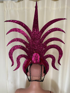 Da NeeNa C710L Spark Bird Showgirl Dance Vegas Crystal Angel Wings Backpack