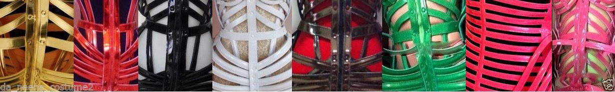 Daneena t029e tribute copy cone bra pointy cage leather madonna costume xs-xl