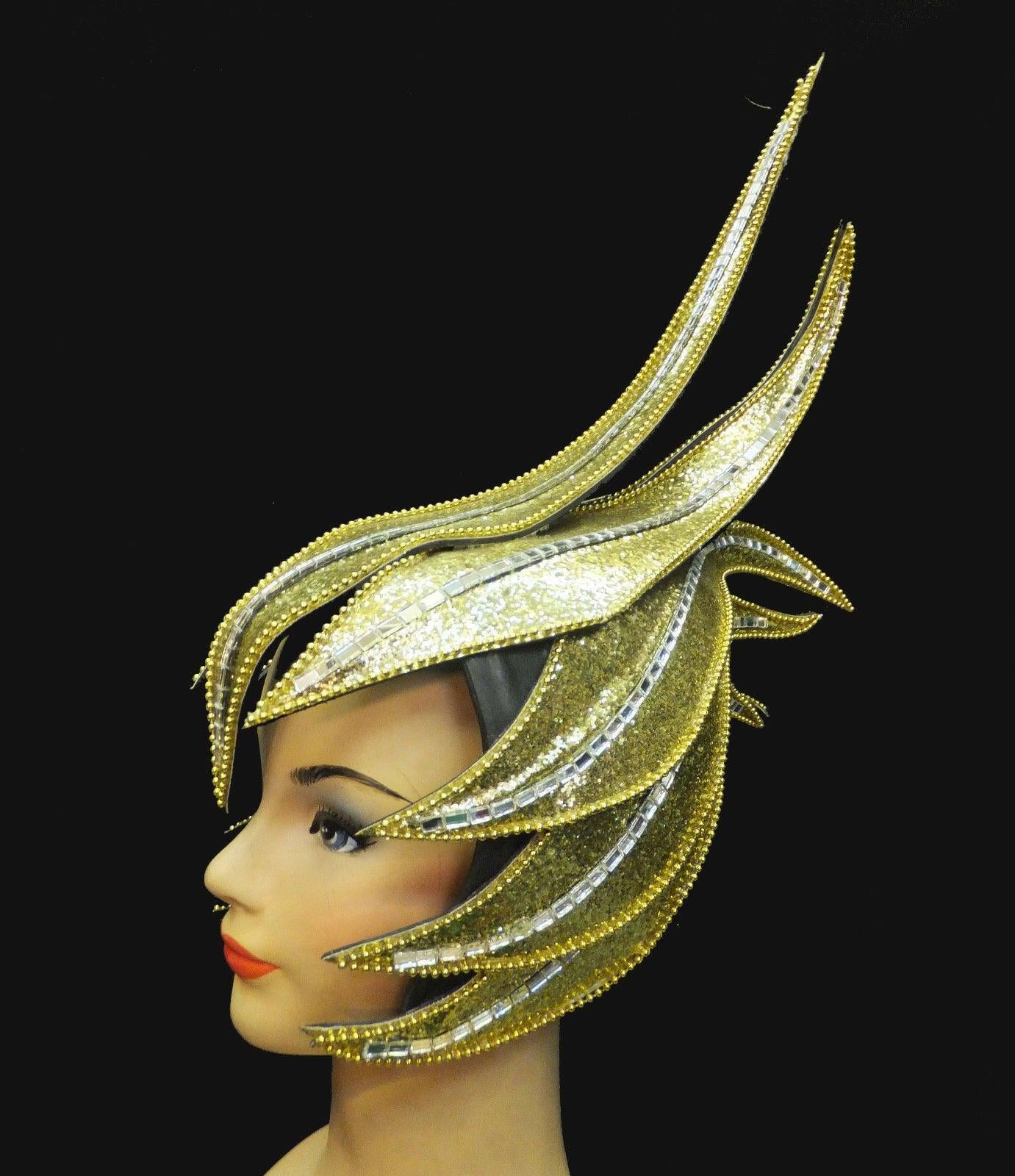 Da neena thunder h052 vegas burlesque cabaret stage showgirl drag headdress