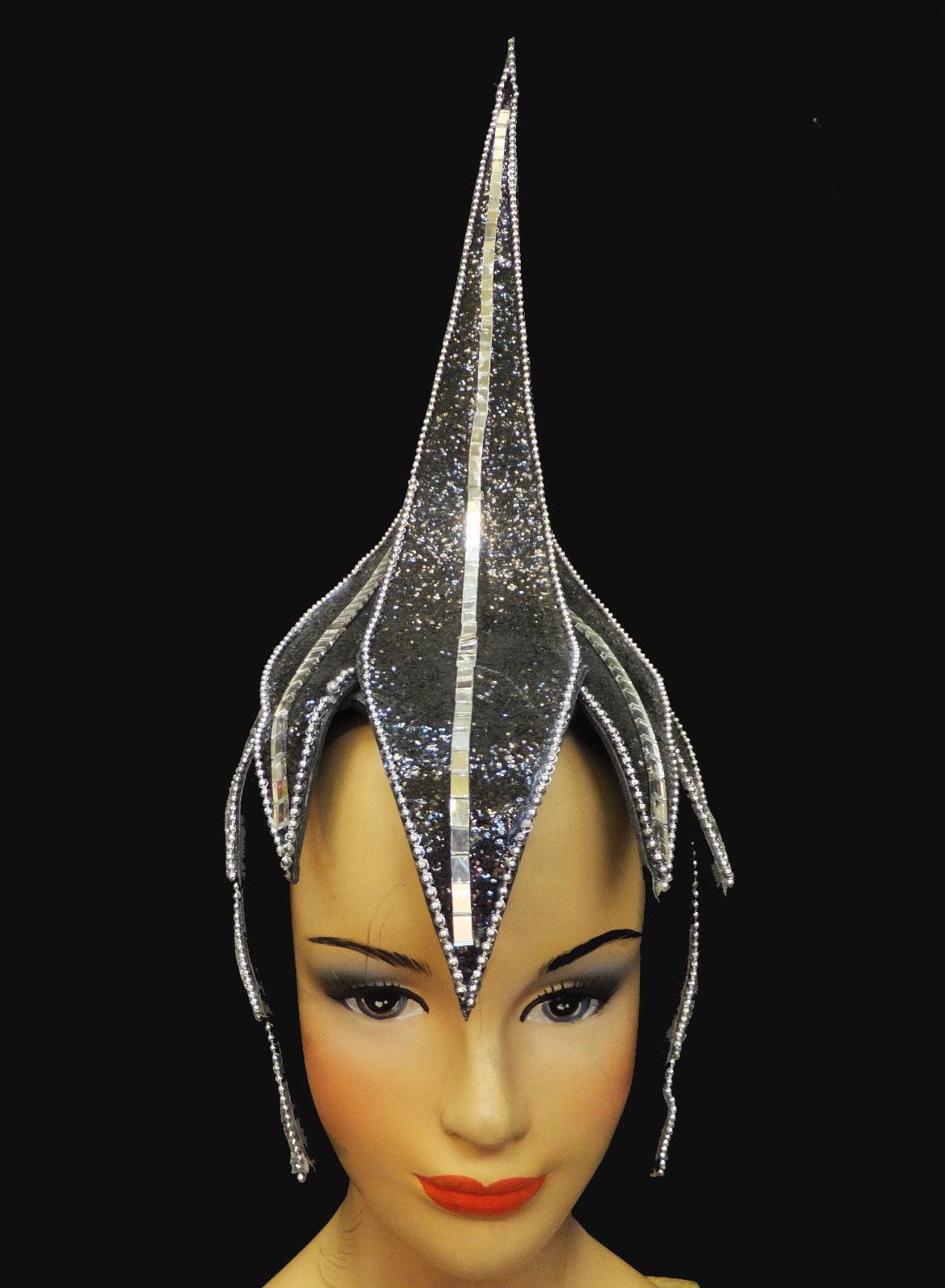 Da neena thunder h052 vegas burlesque cabaret stage showgirl drag headdress