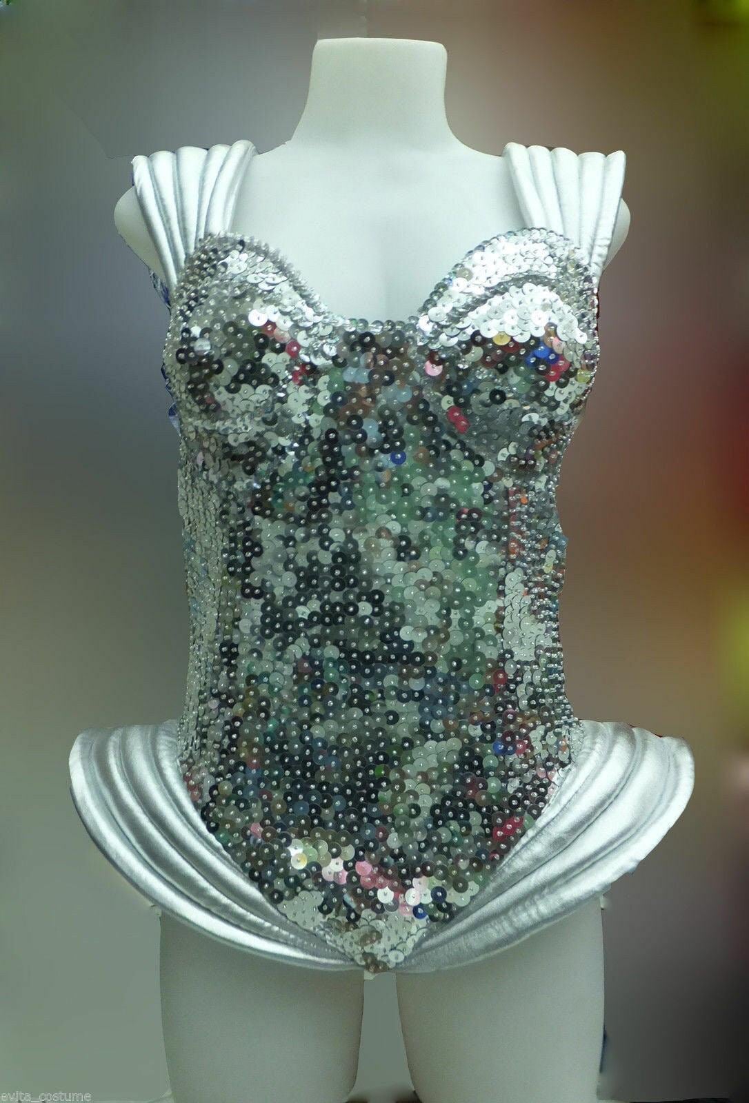 Da neena t014 mars alien beyonce lady gaga showgilrl costume leotard