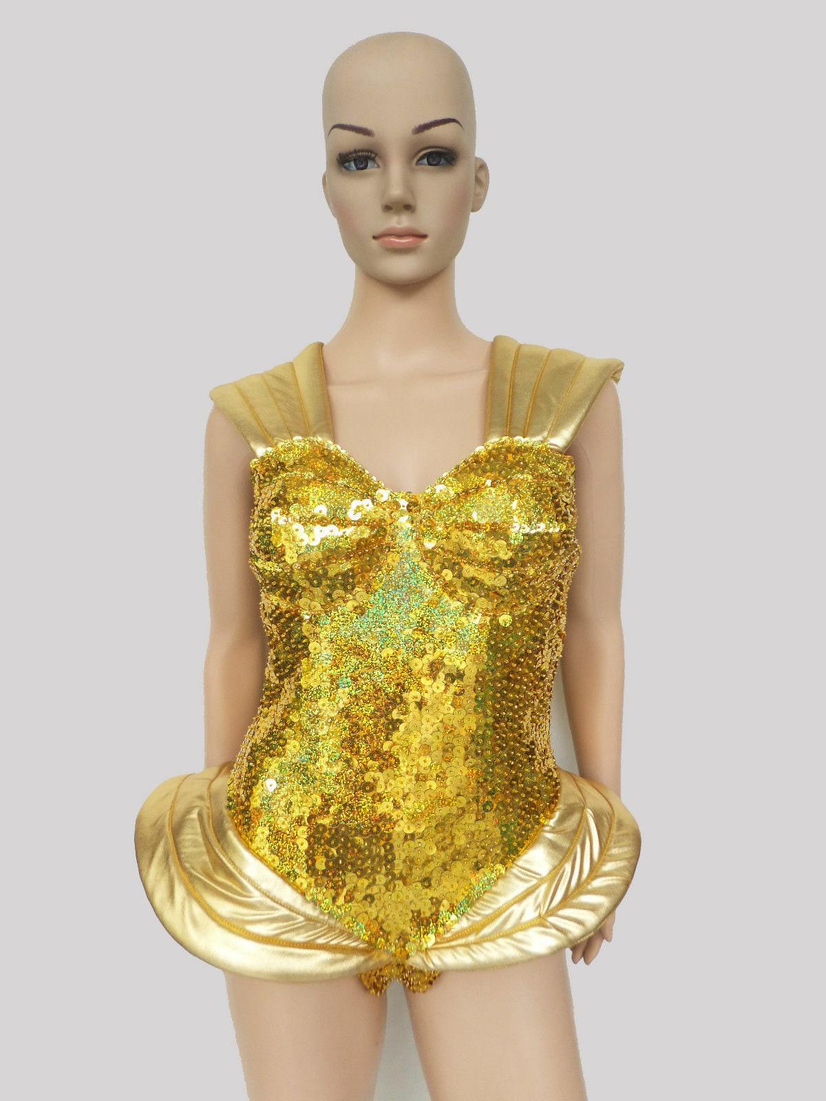 Da neena t014 mars alien beyonce lady gaga showgilrl costume leotard