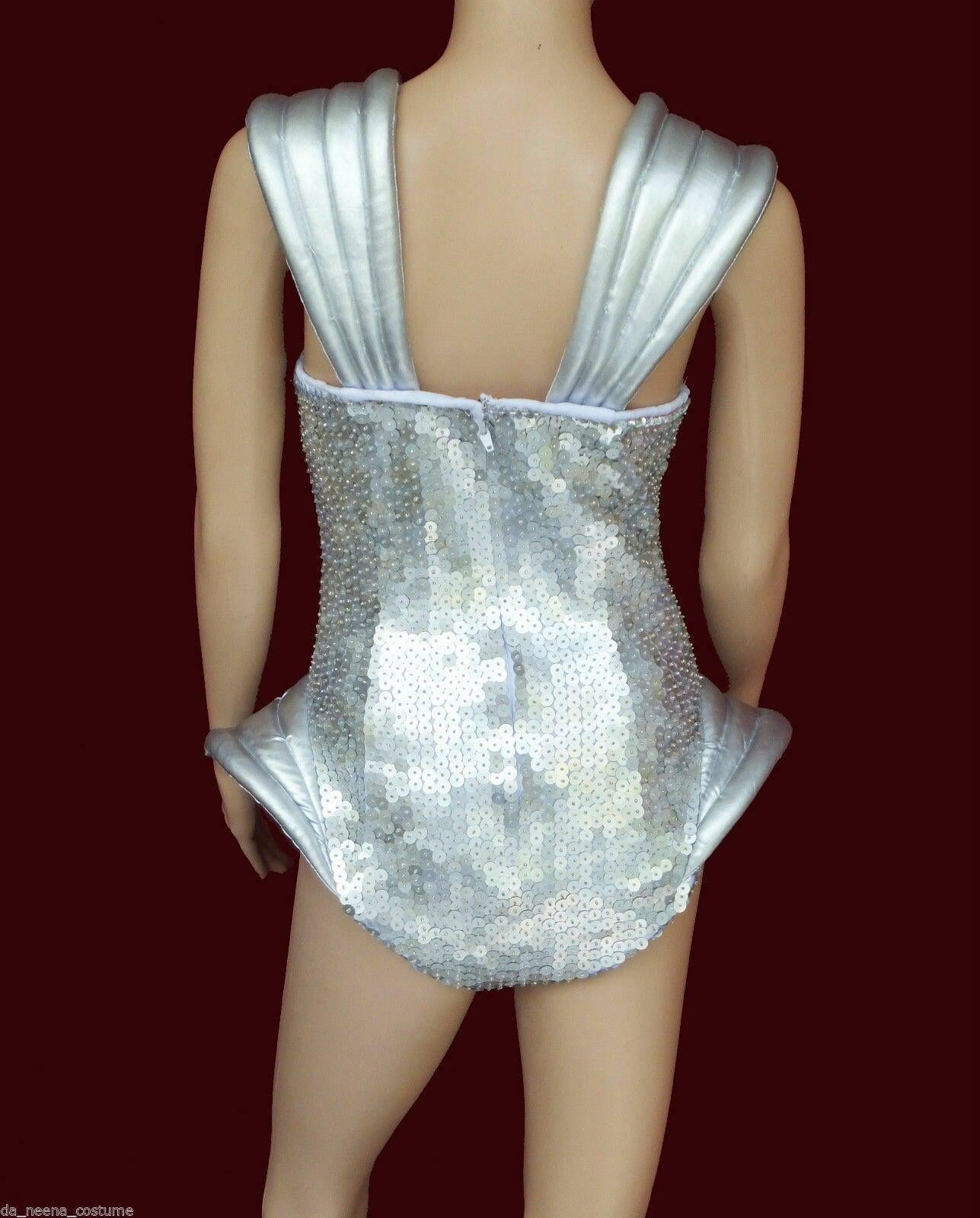 Da neena t014 mars alien beyonce lady gaga showgilrl costume leotard