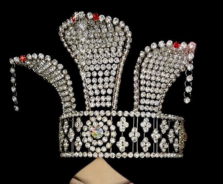 Da neena 9s cleopatra snake queen beauty pageant headdress crown tiara