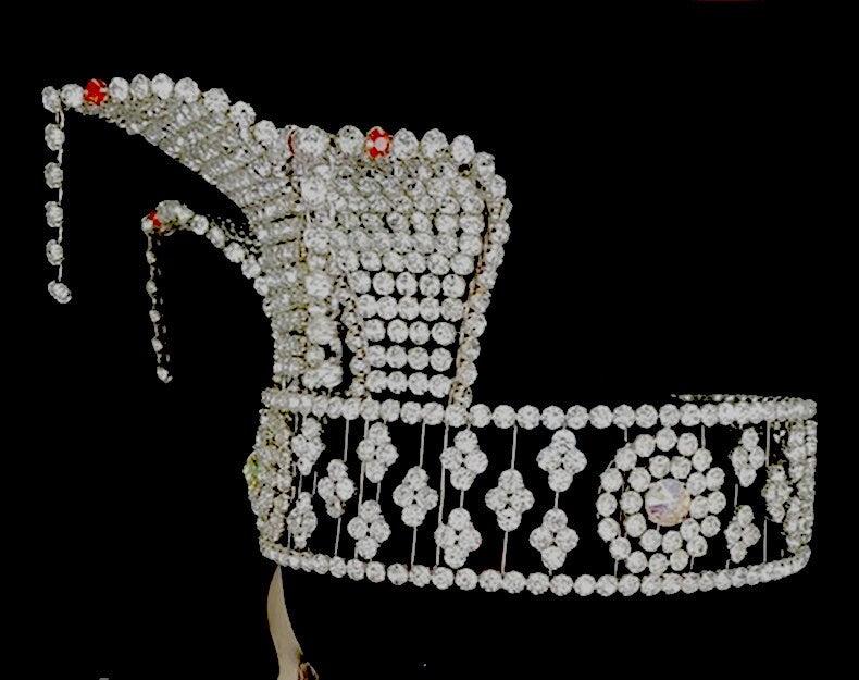 Da neena 9s cleopatra snake queen beauty pageant headdress crown tiara