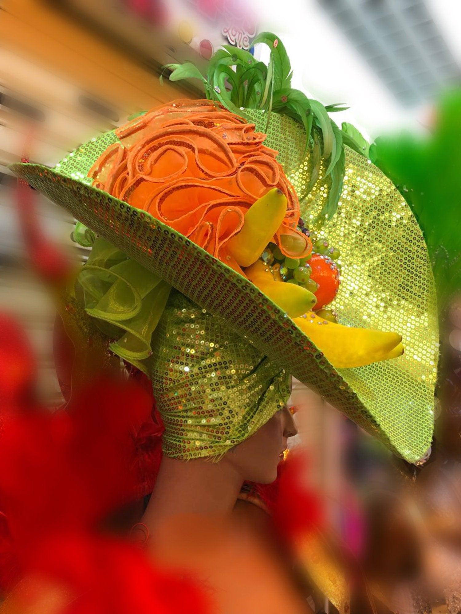 Da neena h919 the pretty fruit angel burlesque vegas showgirl dance headdress