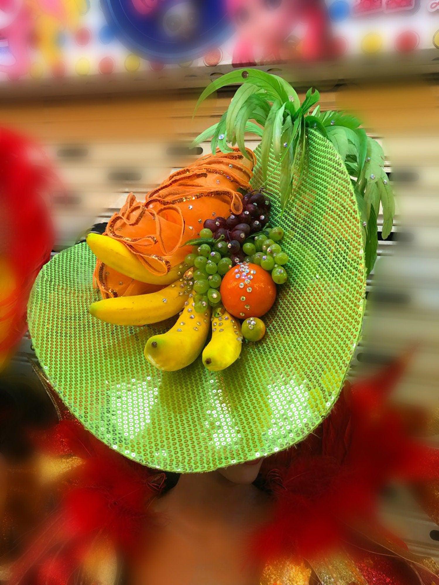 Da neena h919 the pretty fruit angel burlesque vegas showgirl dance headdress