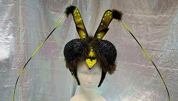 Da neena ant man bug insect bee headdress wings costume set