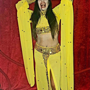Da neena m1020 cher showgirl vegas stage dance pageant costume xs-xl   DaNeeNa