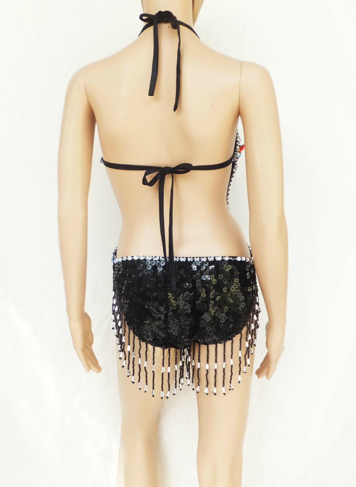 Da neena l013 vegas burlesque latin dance drag queen showgirl leotard xs-xl