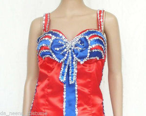 Can can m052 moulin rouge french authentic can can dress costume set –  DaNeeNa