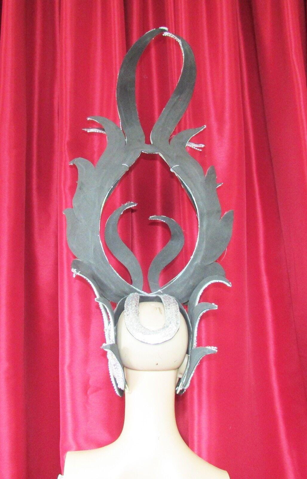 Da neena h1np big deer princess crystal showgirl dance vegas headdress