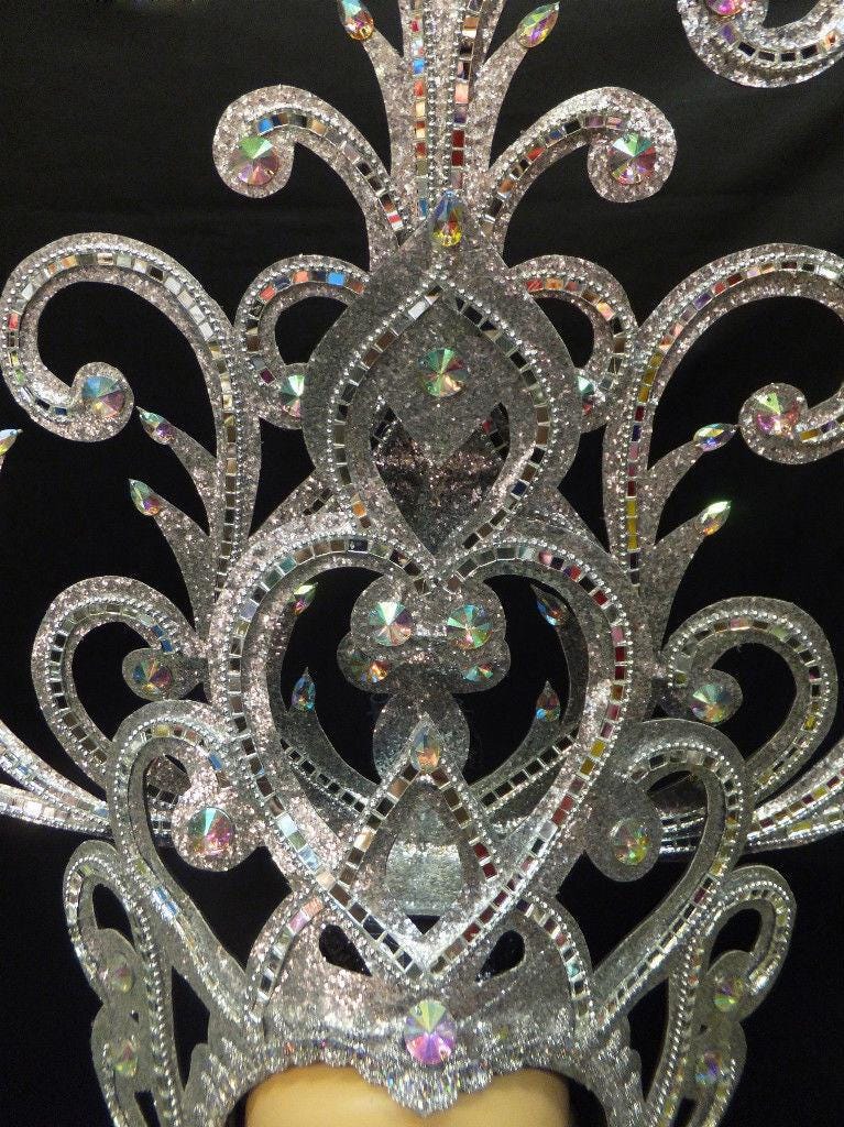 Da neena h032 goddess drag queen cabaret showgirl peagent dance headdress