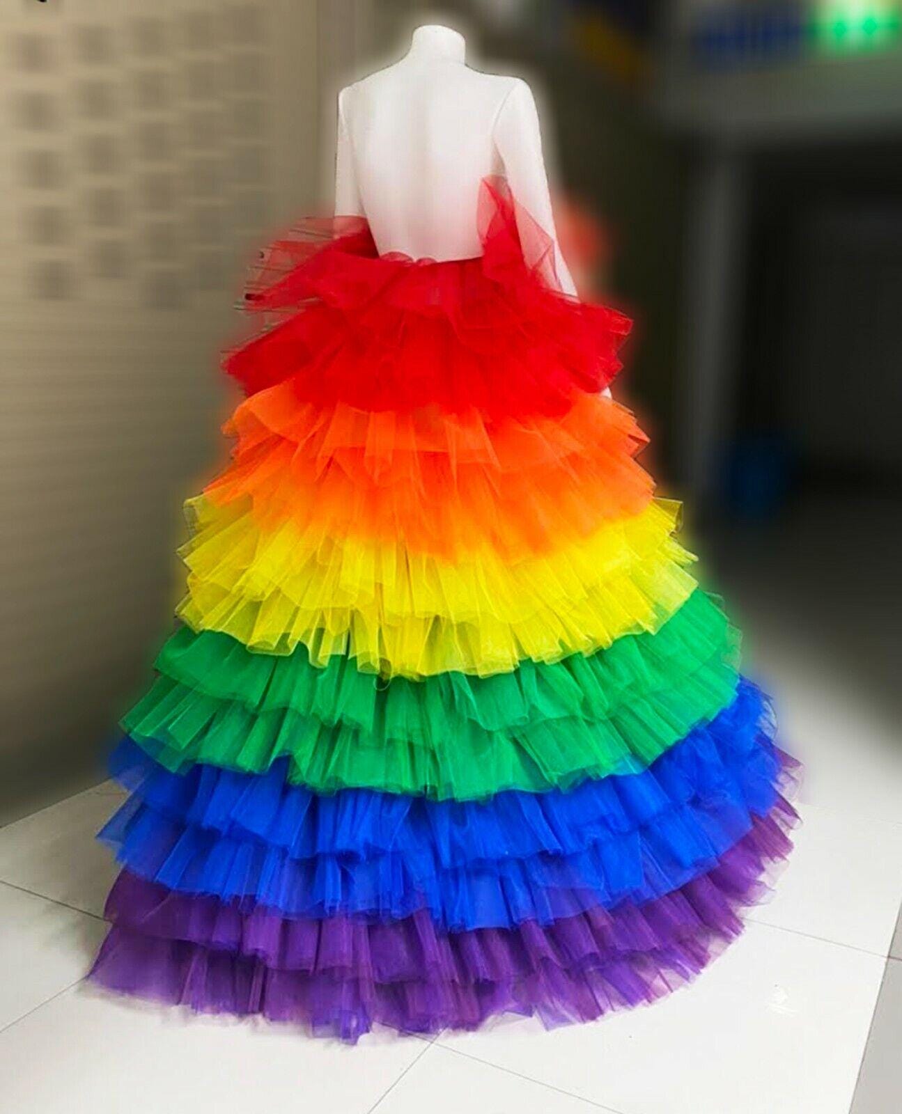 Da neena b1071 rainbow powerful queen cabaret showgirl gay pride parade belt