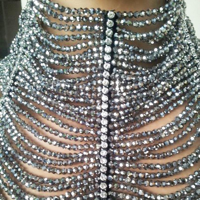 Da neena j018g j'adore charlize necklace choker