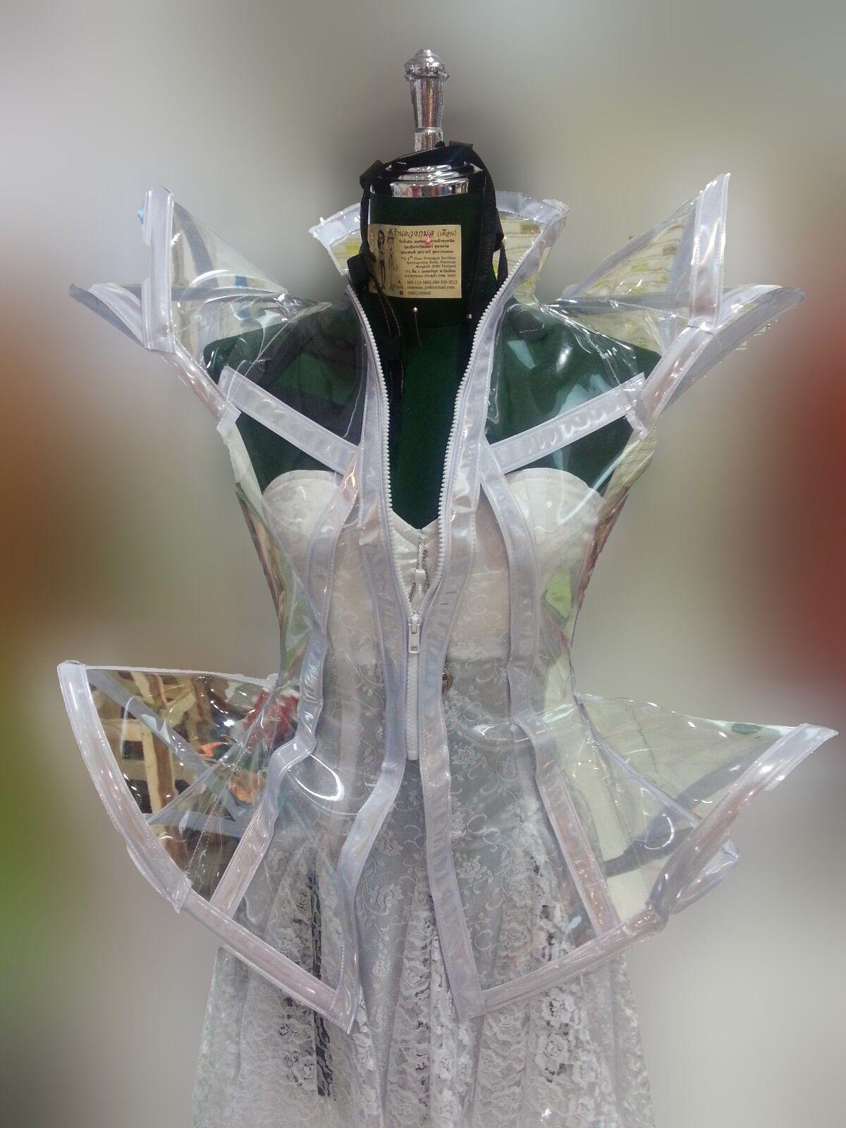 Da neena c0006 crystalline beyonce dance showgirl lady gaga dress jacket xs - xl