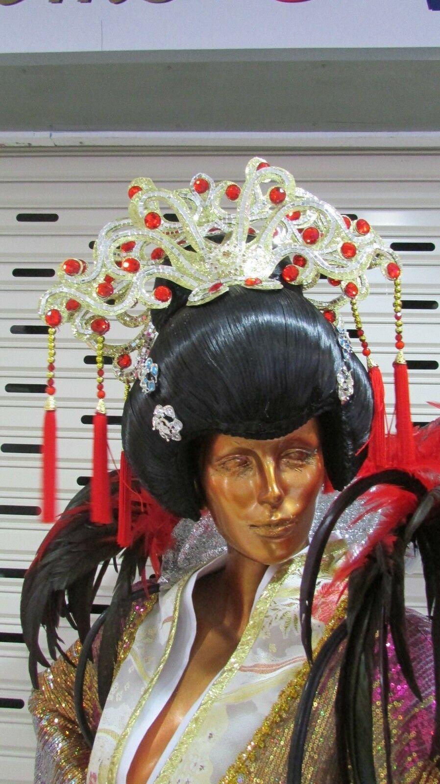 Da neena c079 queen of war drag japanese keisha kimino costume set xs-3x