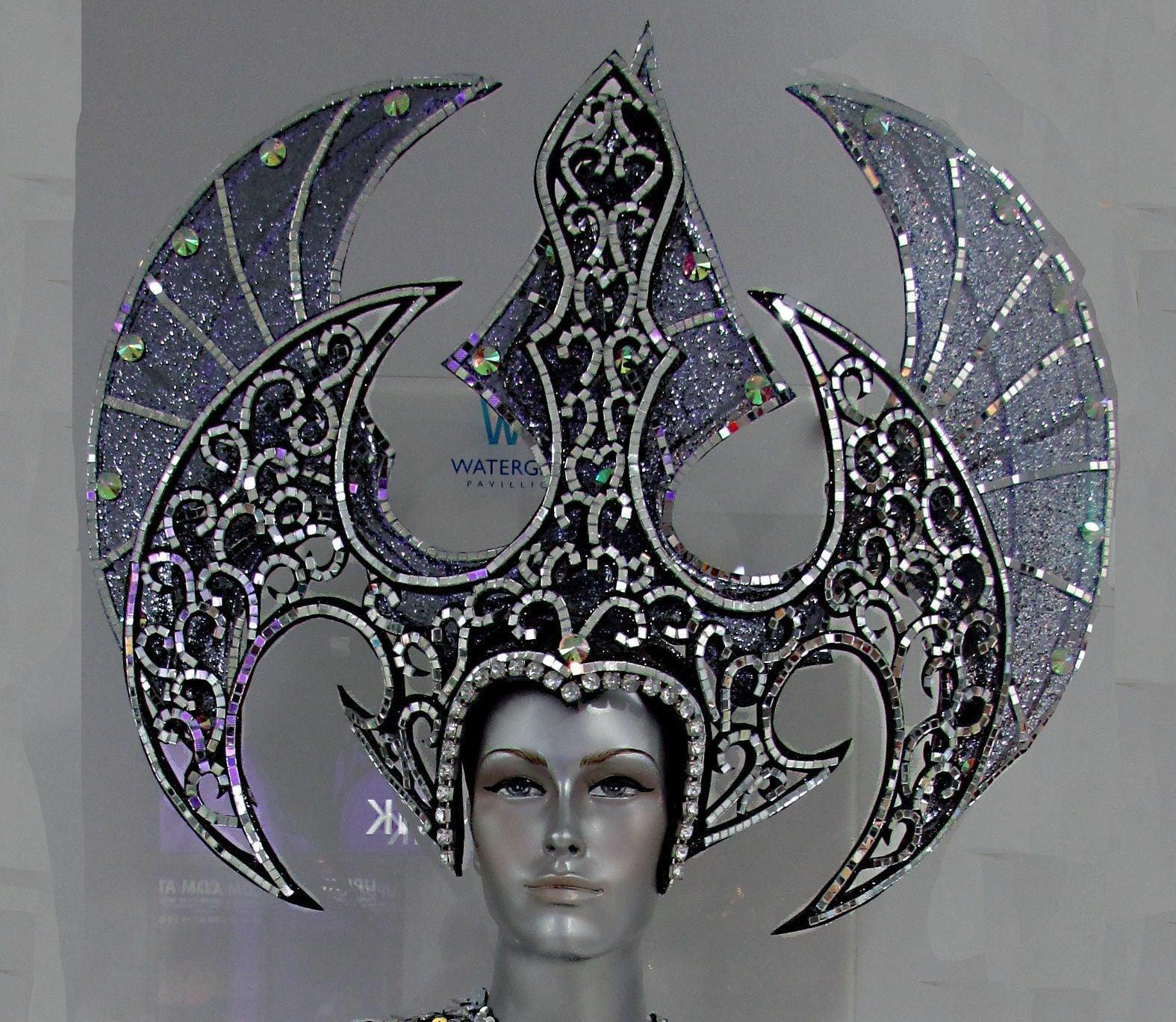 Da neena h305 queen of war evil batman dance headdress