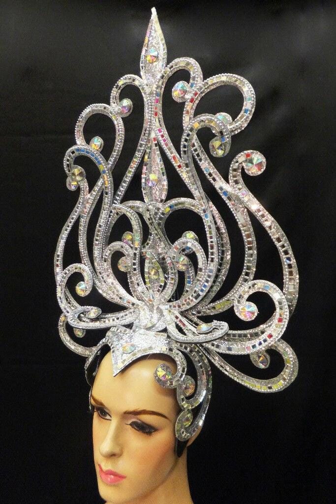 Da neena h031 goddess drag cabaret showgirl dance festival headdress