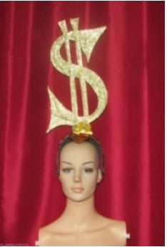 Da NeeNa H5KK Dollar Money Cabaret Showgirl Headdress