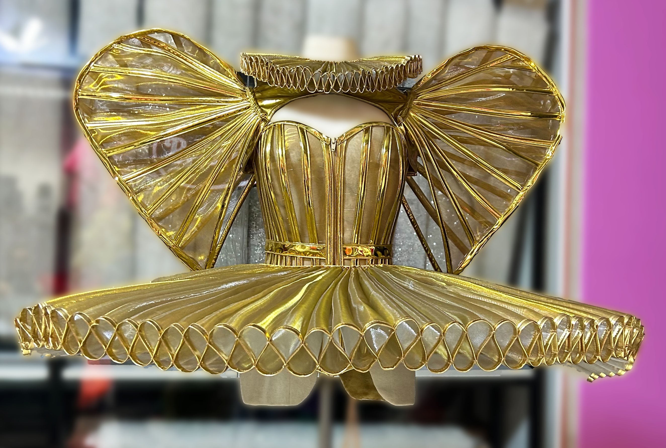 Da neena C1162 Elegant Ballet dance showgirl Corset Armband Skirt  Necklace Costume XS-XL