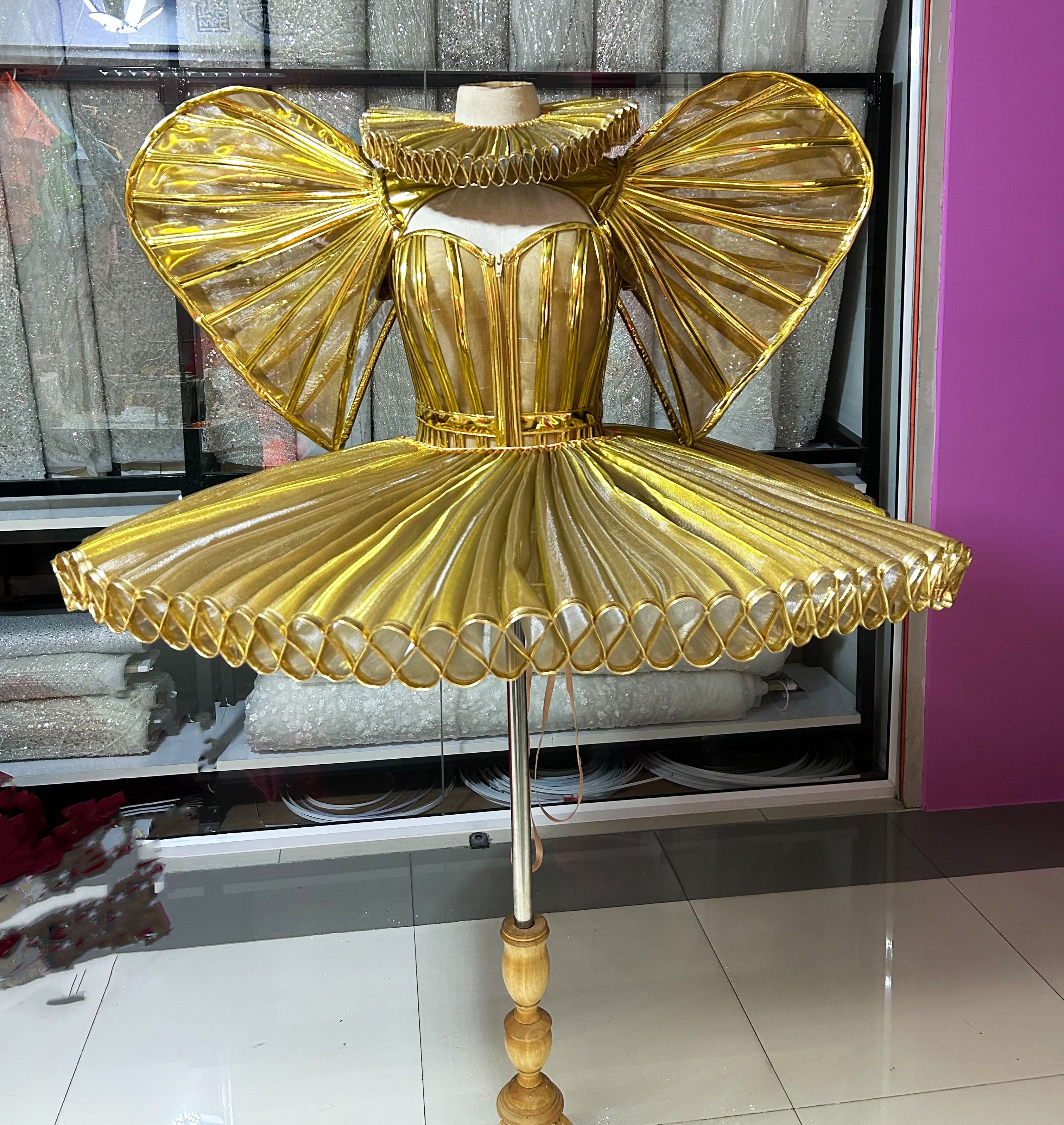 Da neena C1162 Elegant Ballet dance showgirl Corset Armband Skirt  Necklace Costume XS-XL