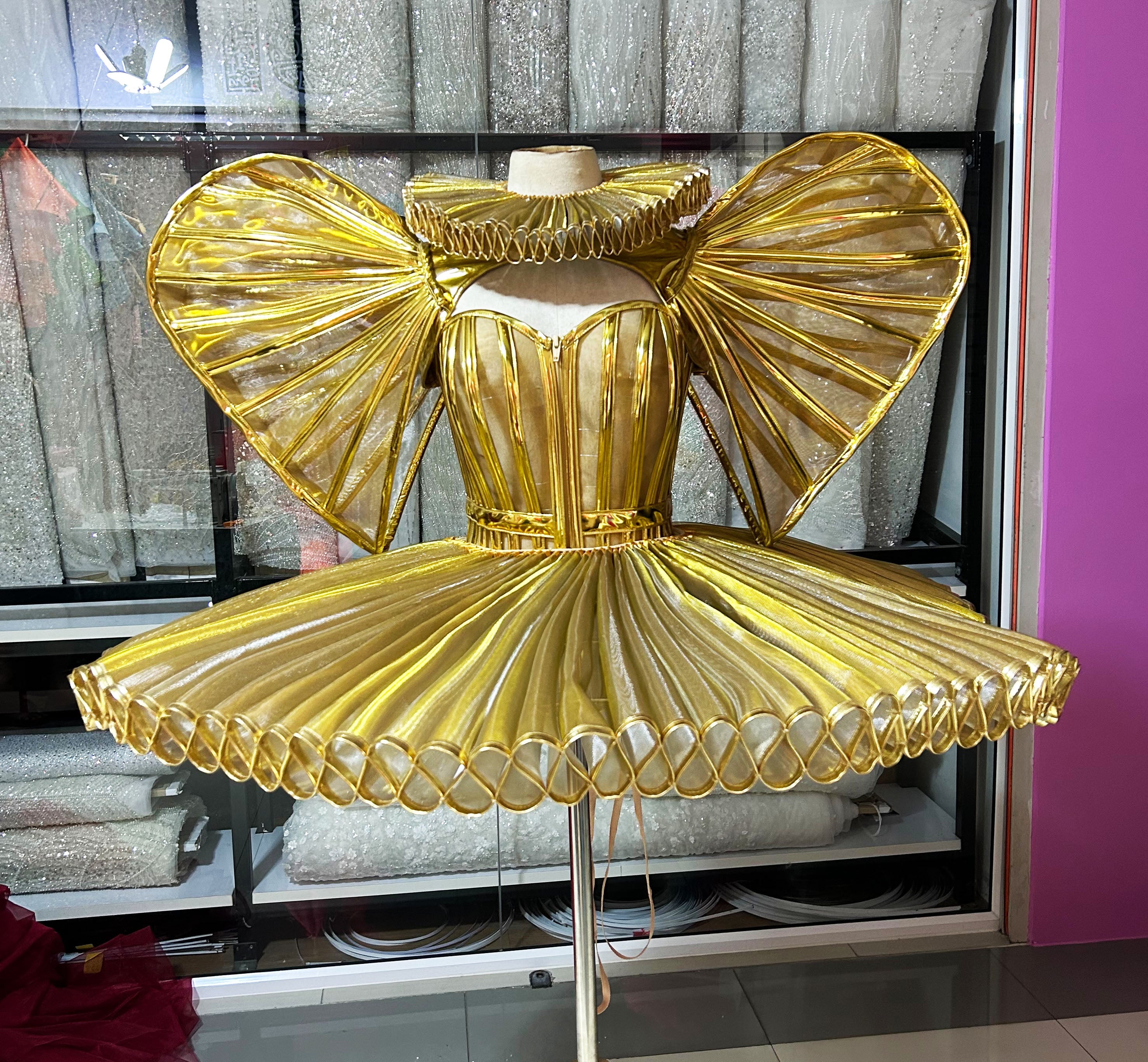 Da neena C1162 Elegant Ballet dance showgirl Corset Armband Skirt  Necklace Costume XS-XL