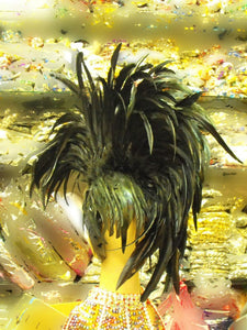 Da NeeNa H024 Mohawk Feather Drag Cabaret Showgirl Headdress