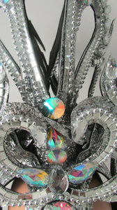 Da NeeNa H128 Vegas Crystal Royal Swan Phoenix Garuda Prince Princess Headdress