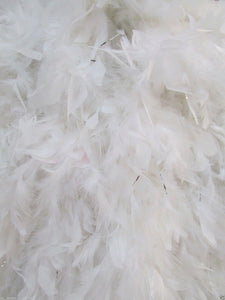 DaNeeNa H200 White Thunderbolt Queen Crystal Feather Showgirl pageant Headdress