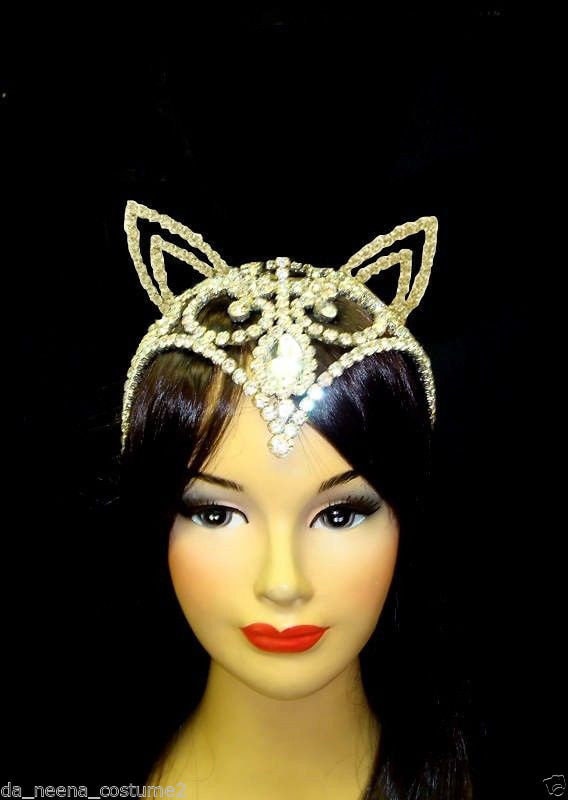 Da NeeNa HQC20 Miss Universe World America CAT FOX Crystal Star Headdress Crown