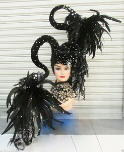 DaNeeNa H193 Queen of The Magician Crystal Showgirl Dance pageant Headdress