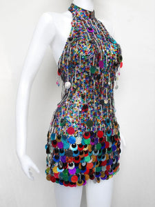 Da NeeNa M002 Salsa Latin Samba Drag Queen Dance Dress XS-XL