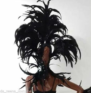 Da NeeNa C061W Iron Heroine Girl Lady Warrior Alien Samba Headdress Costume Set